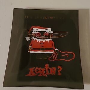 Vintage Christmas Ashtray